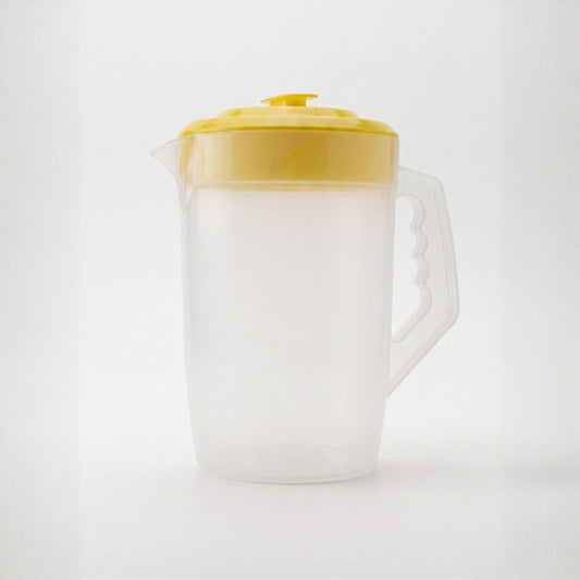 JARRA DE PLASTICO  CON TAPA 4 LTS 25X17CM